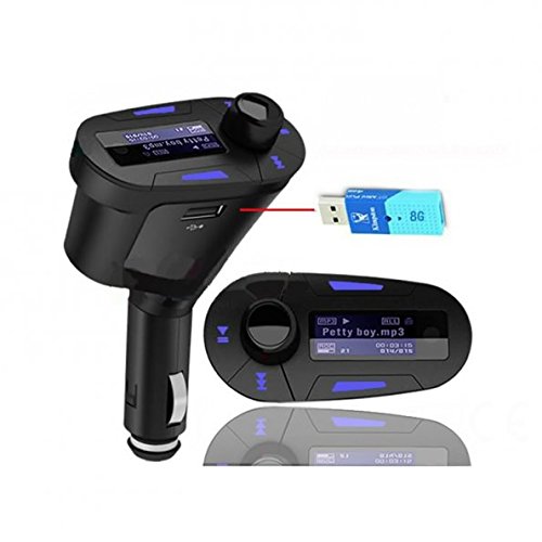 Bluetooth Πομπός Αυτοκινήτου USB/AUX/SD MP3 Player & Φορτιστής USB με LCD Οθόνη - Car FM Transmitter